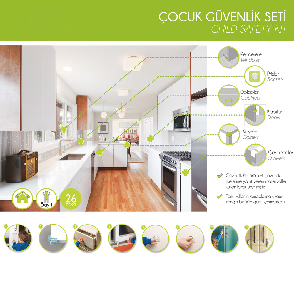 cocuk-gu-2876-1.jpg Çuk Güvenlik Seti - Profesyonel 26 Parça - Görsel 1