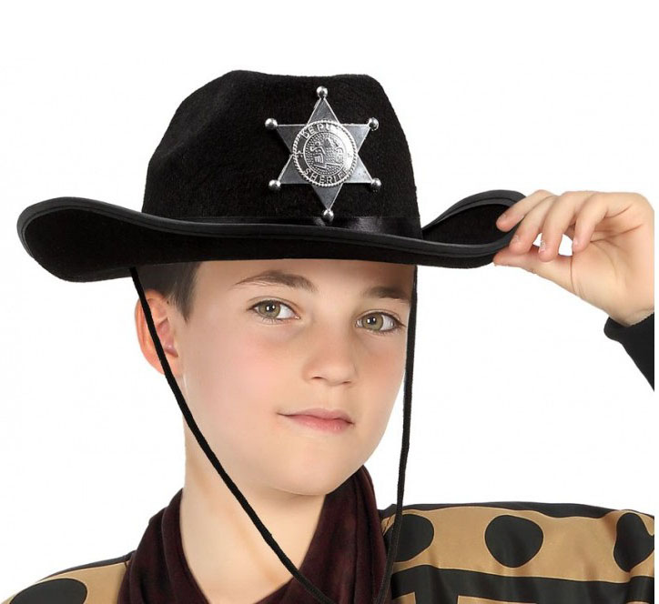 cocuk-kovboy-sapkasi-sheriff-sapkasi-siyah-renk-resim-1114.jpg Çuk Kovboy Şapkası Sheriff Şapkası Siyah Renk - Görsel 1