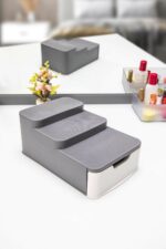 Compact Çekmeceli Ve Standlı Düzenleyici-  Makyaj Organizeri - Görsel 3