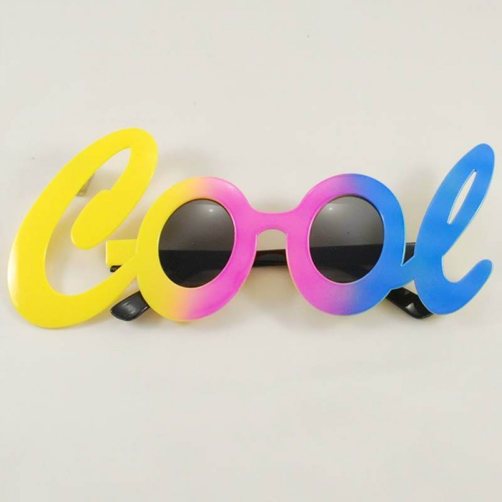 cool-yazili-rengarenk-parti-gozl-resim-3951.jpg Cool Yazılı Rengarenk Parti Gözlüğü 21x8 cm - Görsel 1