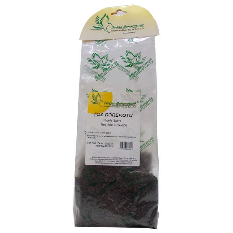 Çörekotu Tozu 100Gr Pkt - Doğan Baharat Çörek Otu Doğal Öğütülmüş 100 Gr Paket - Görsel 1