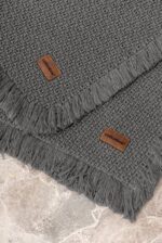 Bath Rug Set Antrasit 2'li 75x125 60x90 - Görsel 2