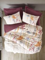 Çift Kişilik Modeline Nev Takımı Flos Bordo