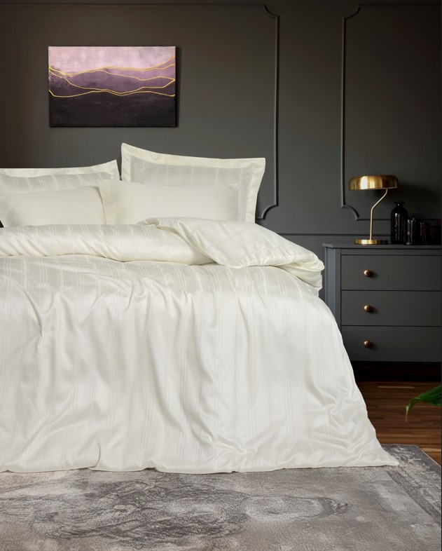 cotton-box-cift-kisilik-smart-stripe-bambu-saten-nevresim-takimi-kiremit-15334.jpg Çift Kişilik Smart Stripe Bambu Saten Nev Takımı Bej - Görsel 1