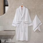 Classic Bornoz Seti Mahur M-L Unisex
