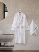 Classic Bornoz Seti Mahur M-L Unisex
