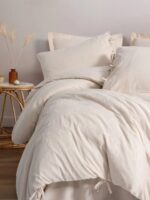 Cotton Keten Çift Kişilik Nev Takımı Esmira - Görsel 2