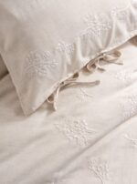 Cotton Keten Çift Kişilik Nev Takımı Esmira - Görsel 4