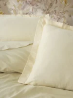 Elegant Bej Çift Kişilik Saten Nev Takımı - Görsel 2