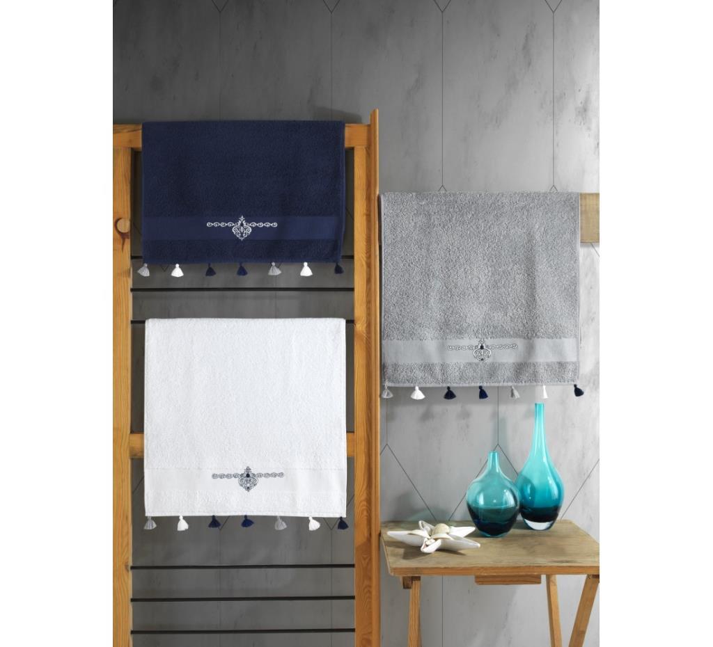 cotton-box-fit-v4-50x90-3-lu-havlu-seti-siyah-hardal-gri-14840.jpg Fit V2 50x90 3'lü Havlu Seti Lacivert/Beyaz/Gri - Görsel 1