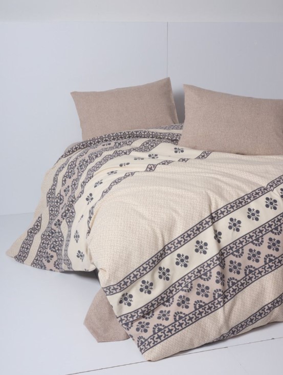 cotton-box-flanel-nevresim-takimi-cift-kisilik-palm-hardal-15640.jpg Flanel Nev Takımı Çift Kişilik Anita Karamel - Görsel 1