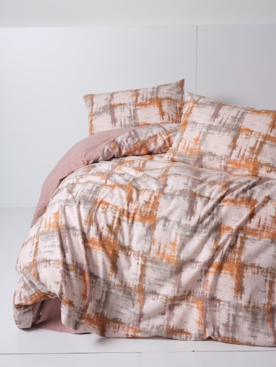 cotton-box-flanel-nevresim-takimi-cift-kisilik-petit-pudra-15648.jpg Flanel Nev Takımı Çift Kişilik Farida Kahve - Görsel 1