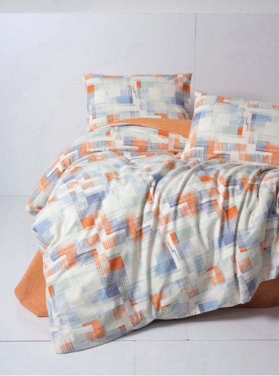 cotton-box-flanel-nevresim-takimi-cift-kisilik-rina-kiremit-15652.jpg Flanel Nev Takımı Çift Kişilik Rina Kiremit - Görsel 1