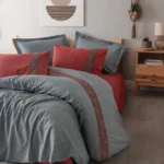 Çift Kişilik Nev Takımı Felina Bordo