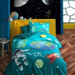 Genç Ranforce Nev Takımı Tek Kişilik Little Astronaut Turkuaz
