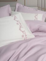 Serenity Bambu Çift Kişilik Pike Takımı Vaila Lila - Görsel 3