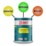 Cubo Metal Pas Boyası Siyah 2,5 Litre - Görsel 2