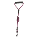 Köpek Göğüs Tasma Seti Dalga Desenli 2 cm*40-58 cm Mor-Pembe - Görsel 3