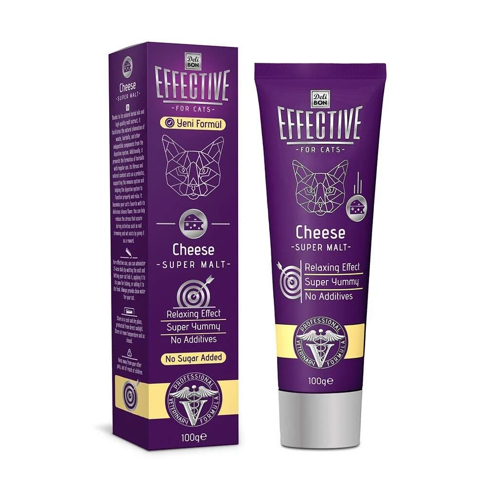 delibon-effective-cheese-kedi-malt-macunu-100gr-7673-png.png Cheese Peynirli Sakinleştirici Kedi Malt Macunu 100 gr - Görsel 1