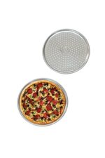 Delikli Çelik Pizza Ve Lahmacun Tepsisi Orta Boy -32  cm - Görsel 2