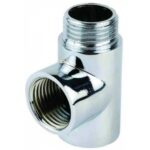 Delikli Krom Batarya Ara Uzatması - 3/4"