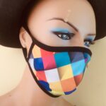 Özel Desenli Çift Katlı Yıkanabilir Maske