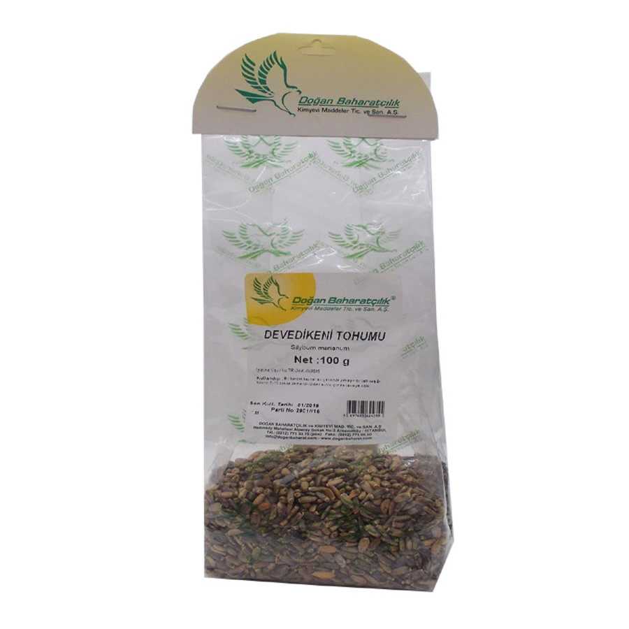 DEVEDİKENİ TOHUMU-DOĞAN Devedikeni Tohumu Doğal Tane 100 Gr Paket - Görsel 1