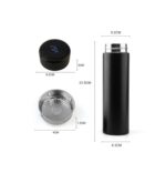 Dijital Sıcaklık Göstergeli Renkli Çelik Termos - 500 ML - Görsel 3