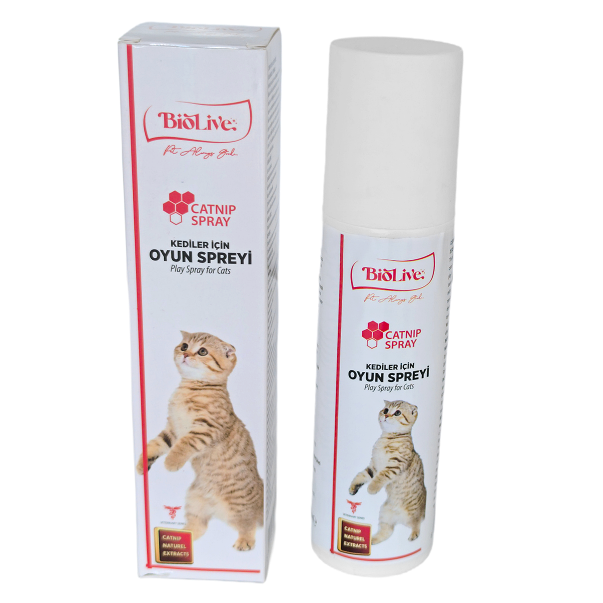 dinelen-2-png.png Biolive Kediler İçin Oyun Spreyi 150ml - Görsel 1