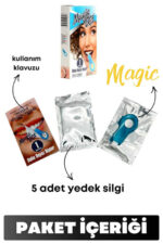 Diş  Silgisi 1 Aparatlı + 5 Yedek Süngerli Set 1 Paket - Görsel 6