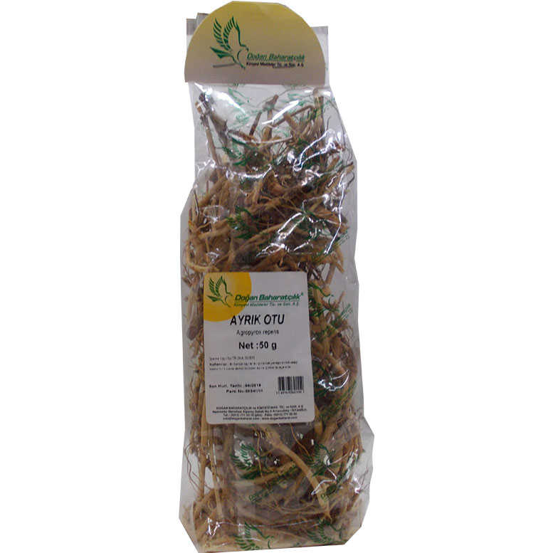 Ayrık Otu, Demir otu 50Gr Pkt - Doğan Baharat Doğal Ayrık Otu Demir otu 50 Gr Paket - Görsel 1