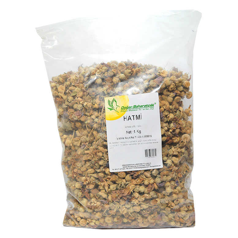 Hatmi Çiceği, Gül Hatmi 1 Kg - Doğan Doğal Hatmi Çiceği, Gül Hatmi 1000 Gr Paket - Görsel 1