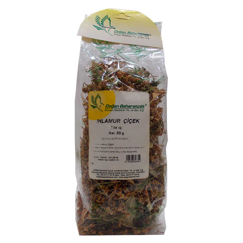 Ihlamur Çiçeği 50Gr Pkt - Doğan Baharat Doğal Ihlamur Çiçeği 50 Gr Paket - Görsel 1