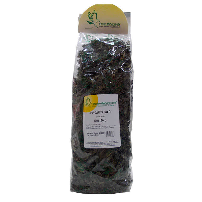 Isırgan Otu Yaprağı 50Gr Pkt - Doğan Baharat Doğal Isırganotu Yaprağı 50 Gr Paket - Görsel 1