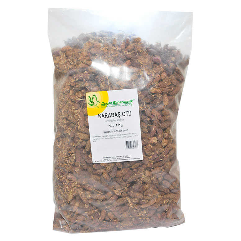 Karabaş Otu 1Kg Pkt - Doğan Doğal Karabaş Otu Çiçeği 1000 Gr Paket - Görsel 1