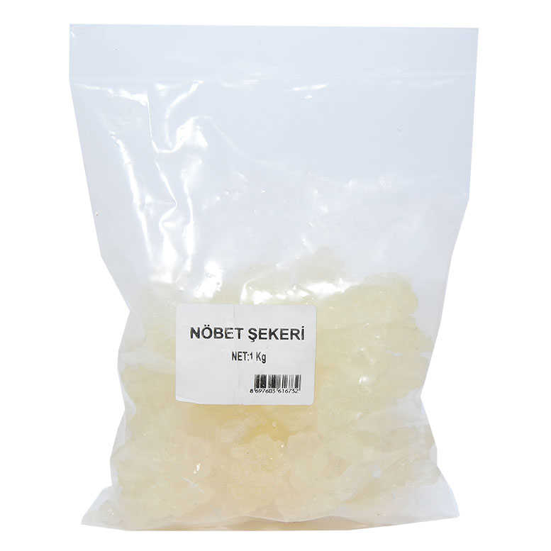 Nöbet Şekeri 1Kg Pkt - Doğan Doğal Nöbet Şekeri 1000 Gr Paket - Görsel 1
