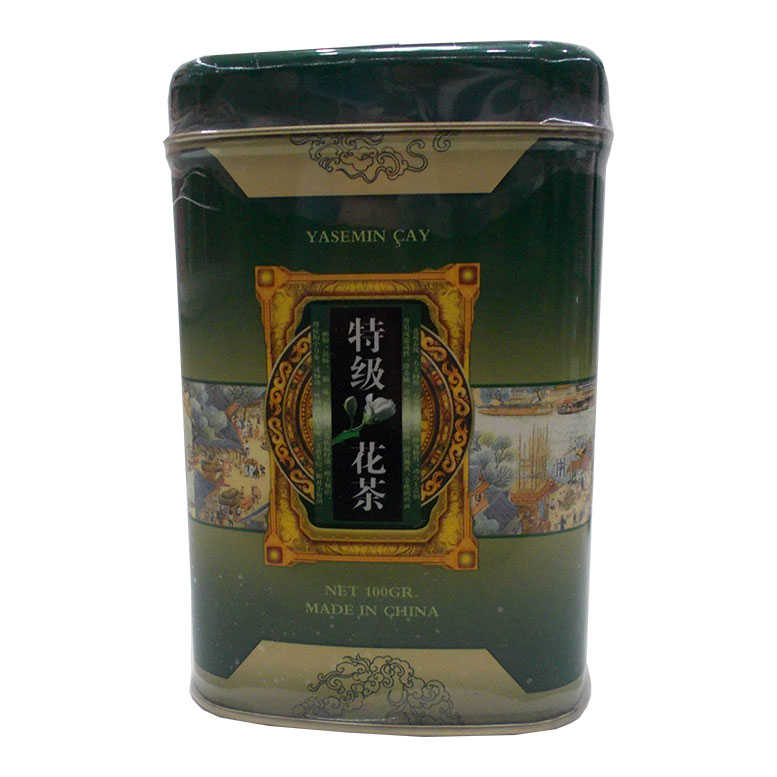 Yasemin Çay - Jasmine Tea 100Gr - Doğan Baharat Doğal Yasemin Çay 100Gr Teneke Kutu - Görsel 1