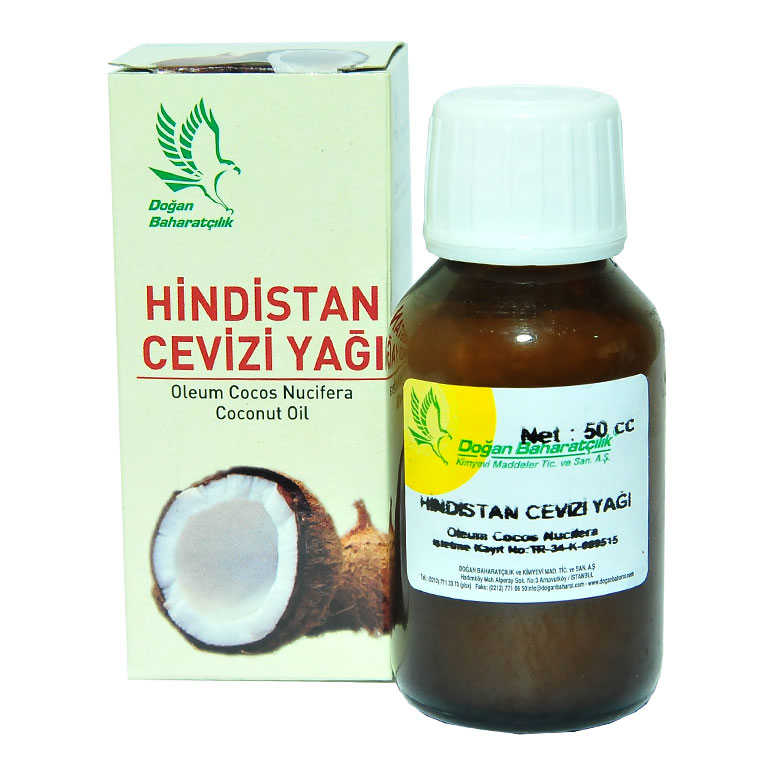 Hindistan Cevizi Yağı 50cc - Doğan Hindistan Cevizi Yağı 50 cc - Görsel 1