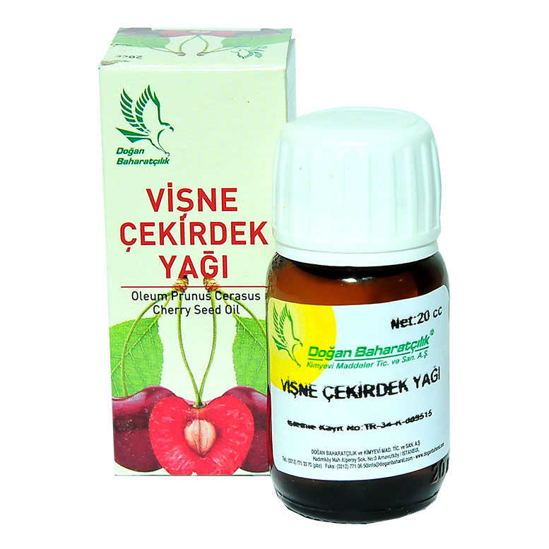 Vişne Çekirdeği Yağı 20cc - Doğan Vişne Çekirdeği Yağı 20cc - Görsel 1