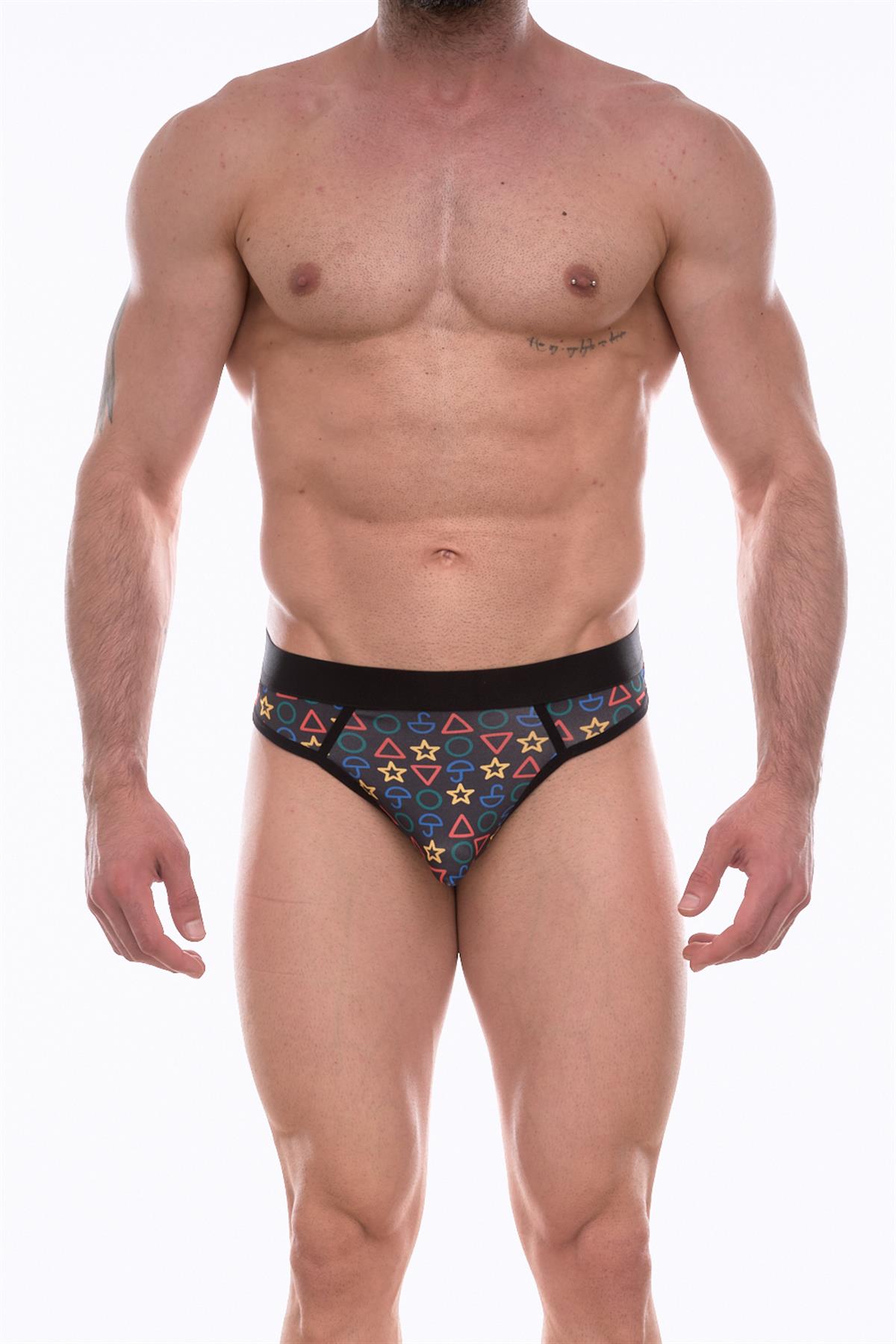 don-moris-erkek-desenli-tanga-18670-1.jpg Don Moris Erkek Desenli Tanga Çamaşır - Görsel 1