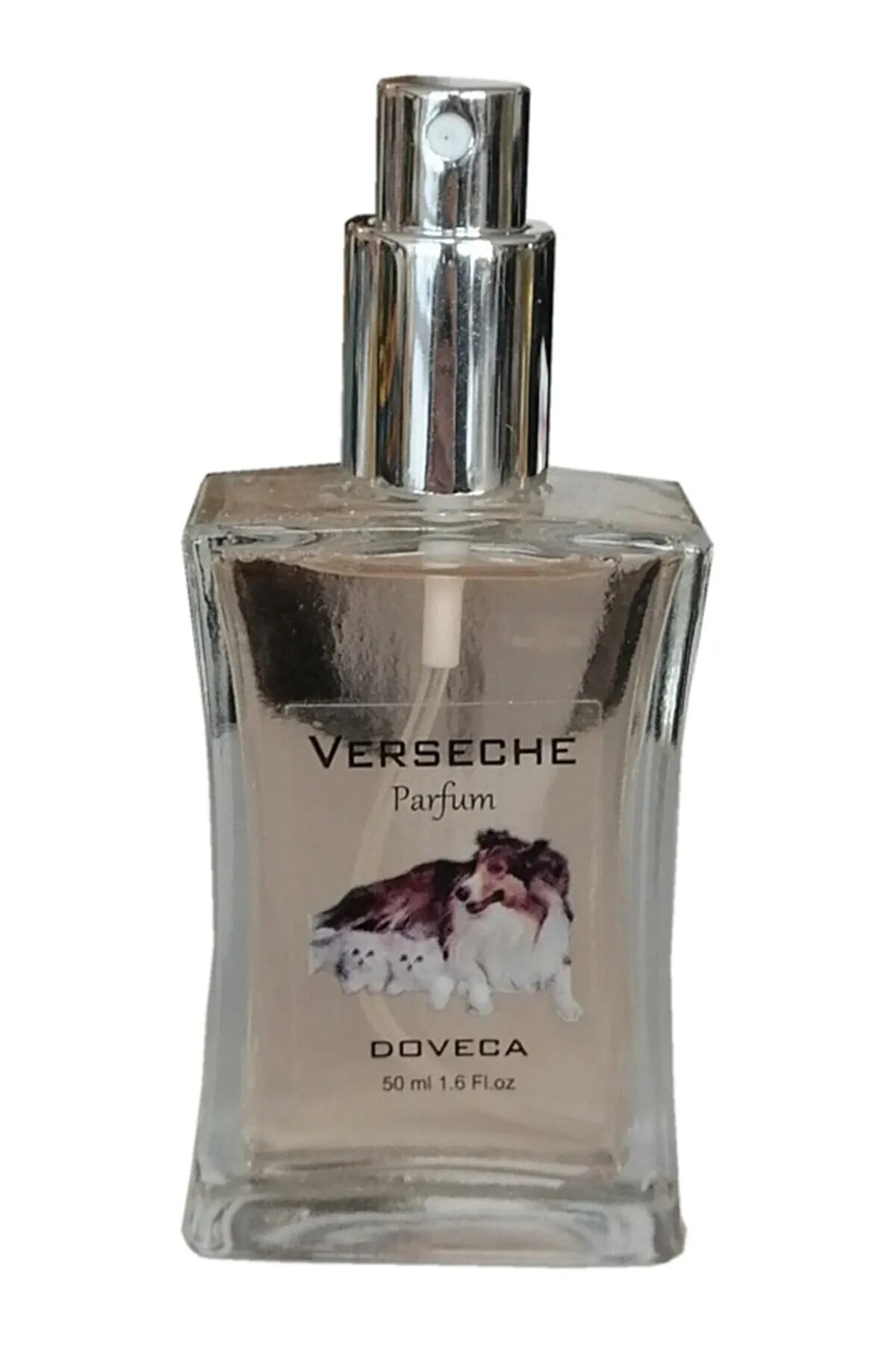 doveca1-1-jpg.jpg Verseche Dov Kedi Köpek Parfümü Cam Şişe 50 ml - Görsel 1