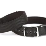 Seri Dokuma Köpek Boyun Tasması 4x52-60cm Siyah