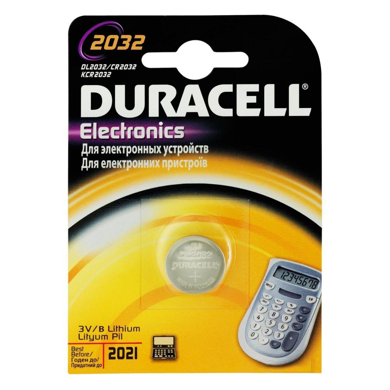 duracell-cr-2032-lityim-pil-3-volt-19176.jpg CR 2032 Lityum Pil 3 Volt - Görsel 1