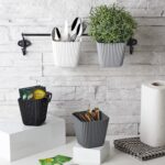 Duvara Asılan Çok Amaçlı Organizer - 2'li Saksı Set