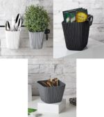 Duvara Asılan Çok Amaçlı Organizer - 2'li Saksı Set - Görsel 2