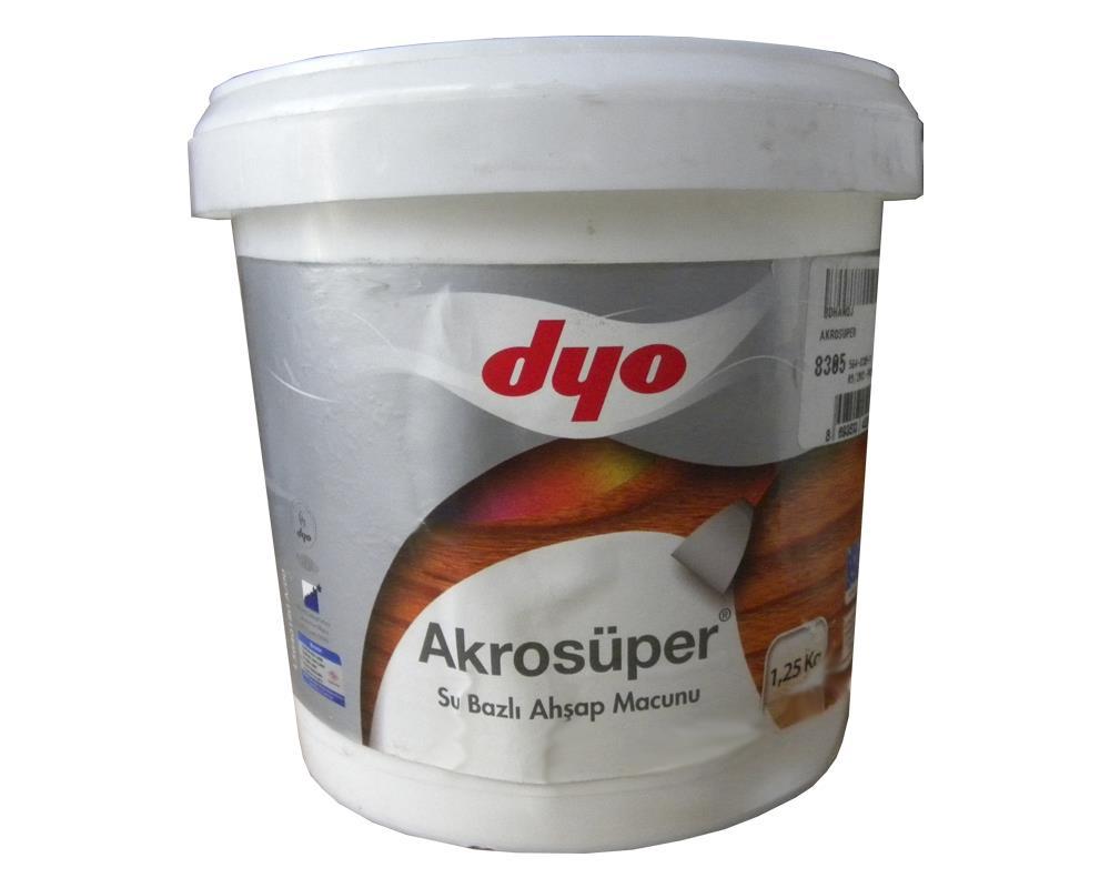 dyo-akrosuper-ahsap-macunu-1-25-kg-12231.jpg Akrosüper Su Bazlı Ahşap Macunu - 1.25 Kg - Görsel 1