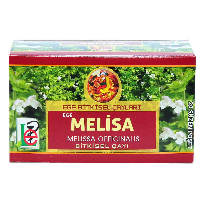 Melisa Bitki Çayı 20 Süzen Pşt - Ege Lokman Melisa Çayı 20 Süzen Poşet - Görsel 1