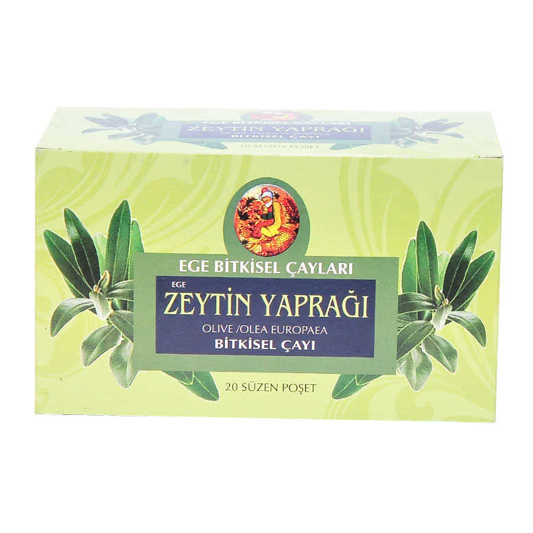 Zeytin Yaprağı Bitki Çayı 20 Süzen Pşt - Ege Lokman Zeytin Yaprağı Çayı 20 Süzen Poşet - Görsel 1