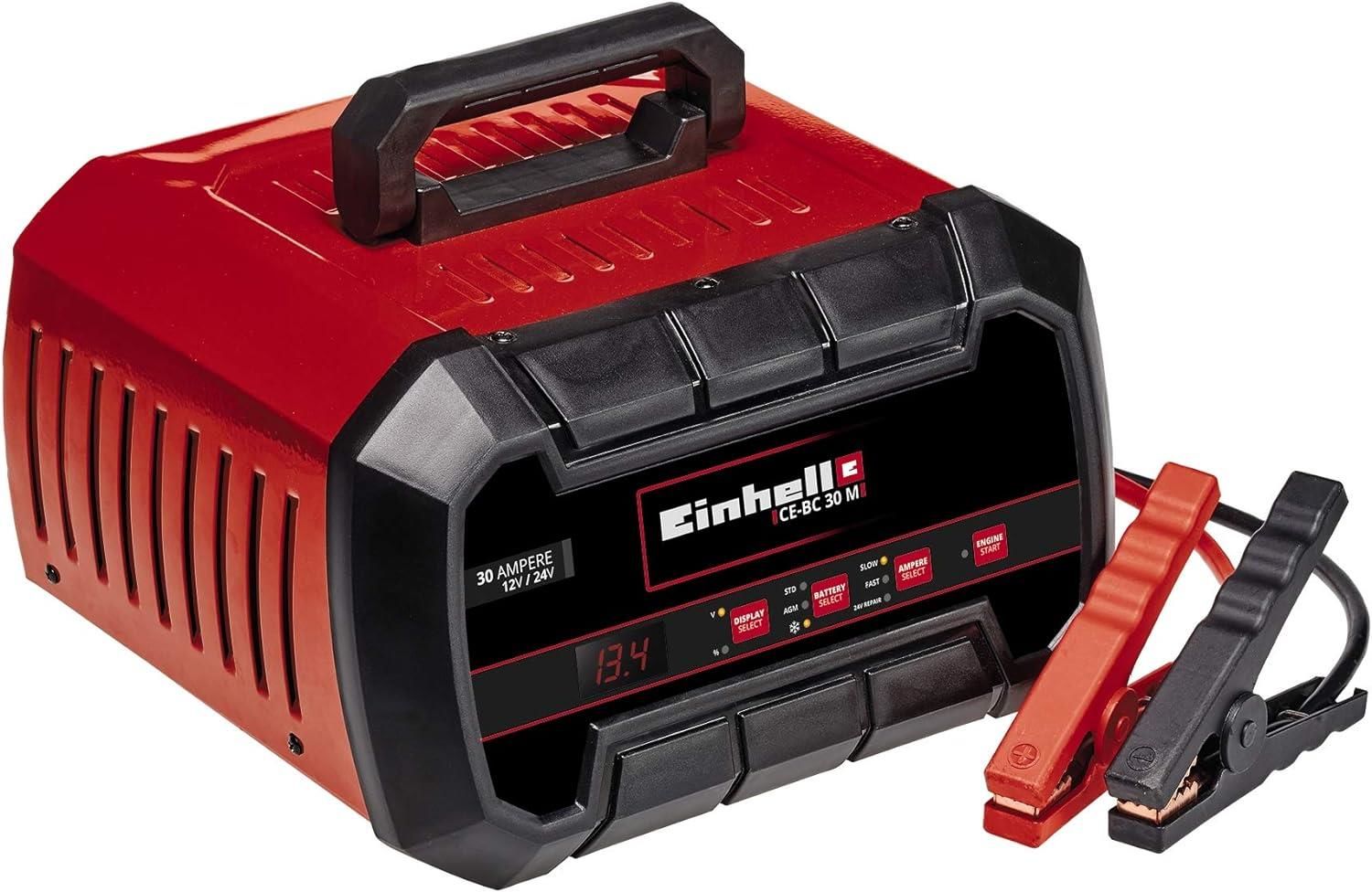 einhell-ce-bc-30-m-aku-sarj-cihazi-6-12-24-volt-67288.jpg CE-BC 30 M Akü Şarj 6-12-24 Volt - Görsel 1