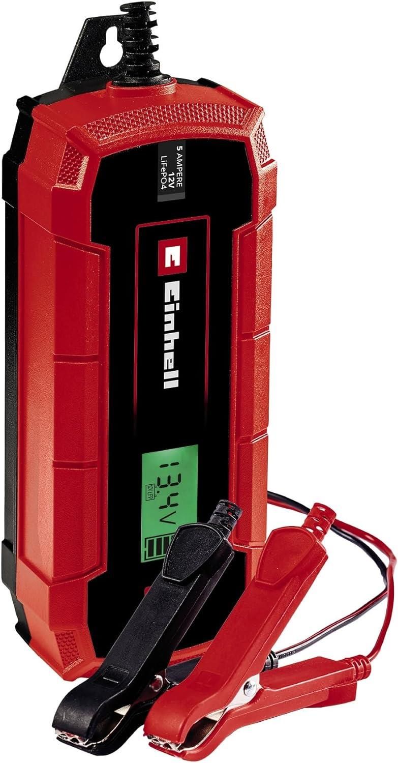 einhell-ce-bc-5-m-lifepo4-aku-sarj-cihazi-67054.jpg CE-BC 5 M LiFePO4 Akü Şarj - Görsel 1